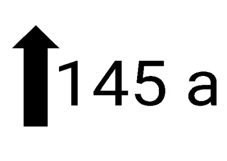 Strassen - Hausnummern 145a geradeaus Bild