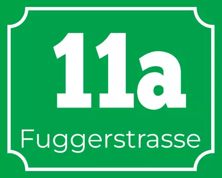 Strassen - Hausnummern Fuggerstraße 11a Bild