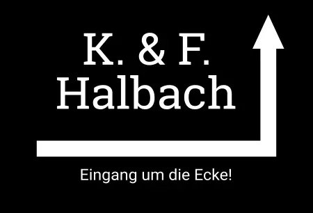 Strassen - Hausnummern K. und F. Halbach Bild