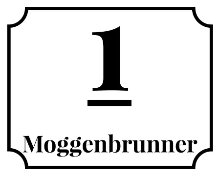 Strassen - Hausnummern Moggenbrunner 1 Bild