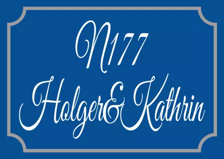 Strassen - Hausnummern N177 Bild