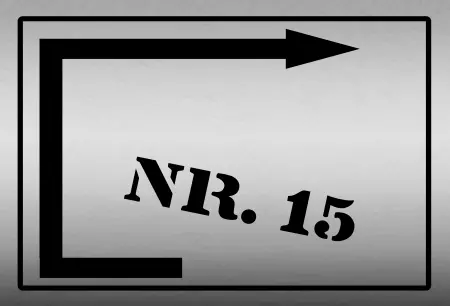 Strassen - Hausnummern Nr. 15 Bild