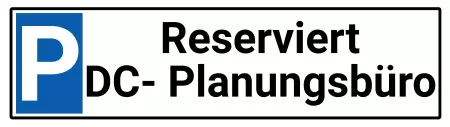 Strassen - Hausnummern Reserviert DC-Planungsbüro Bild