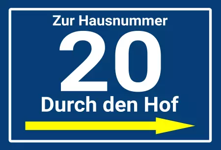 Strassen - Hausnummern Zur Hausnummer 20 Bild